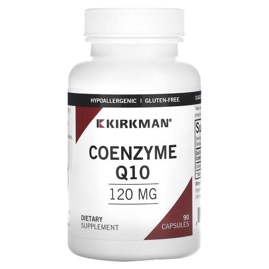 Основне фото товара Coenzyme Q10 120 mg Hypoallergenic, Коензим CoQ10, 90 капсул