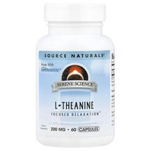 L-Теанін Serene Science L-Theanine 200 mg Source