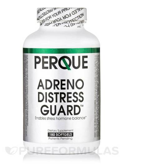 Основне фото товара Perque, Adreno Distress Guard, Підтримка наднирників, 180 капсул