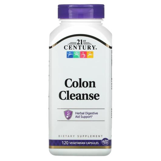 Основне фото товара 21st Century, Colon Cleanse, Підтримка кишківника, 120 капсул