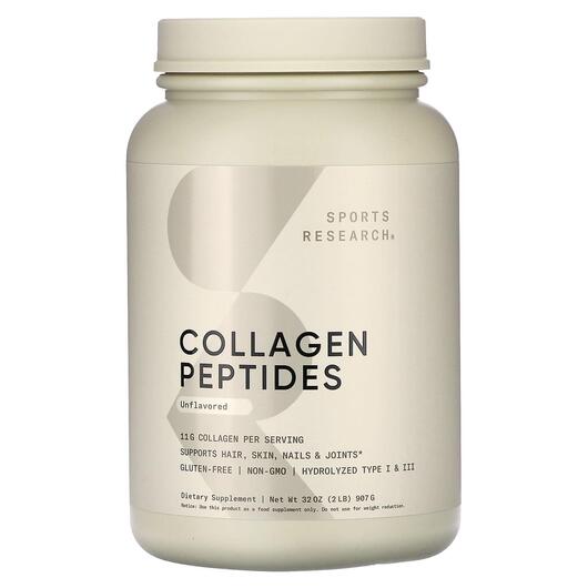 Основне фото товара Collagen Peptides Unflavored 1000 g, Колагенові пептиди, 1000 г