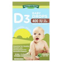 Вітаміни Vitamins D3 Baby Drops Newborn+ 400 IU