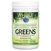 Whole Earth & Sea Greens Unflavored Суперфуд Natural