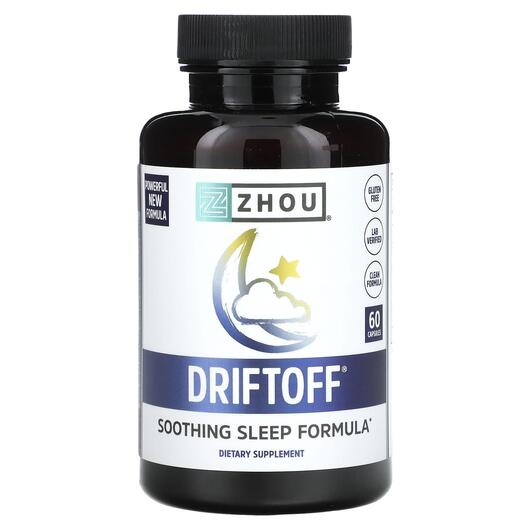 Основне фото товара Driftoff Soothing Sleep Formula, Підтримка сну, 60 капсул