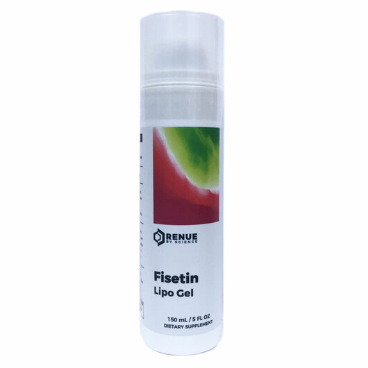 Основне фото товара Renue By Science, Fisetin Lipo Gel, Ліпосомальний Фізетин, 150 мл