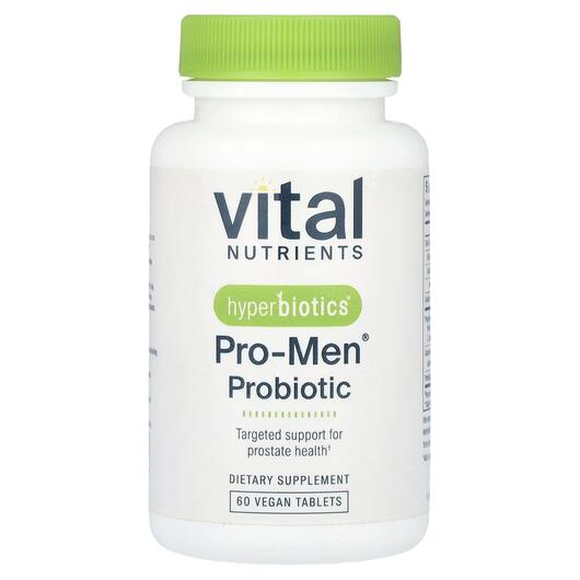 Основне фото товара Pro-Men Probiotics, Пробіотики для чоловіків, 60 таблеток