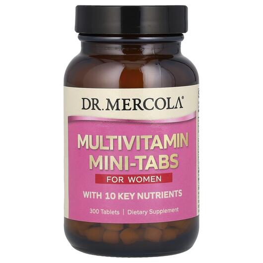 Основне фото товара Multivitamin Mini-Tabs For Women, Вітаміни для жінок, 300 таблето