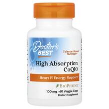 Коензим CoQ10 100 мг High Absorption CoQ10 Doctor's