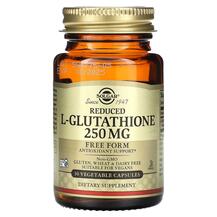 Reduced L-Glutathione 250 mg L-Глутатион Solgar