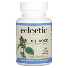 Корінь лопуха 500 мг Burdock Raw 500 mg Eclectic