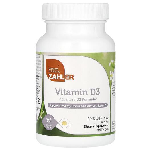 Основне фото товара Vitamin D3 Advanced D3 Formula, Вітамін D3 Ліпосомальний, 250 кап