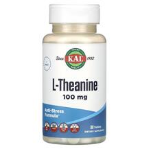 L-Theanine 100 mg L-Теанин KAL 30 таблеток