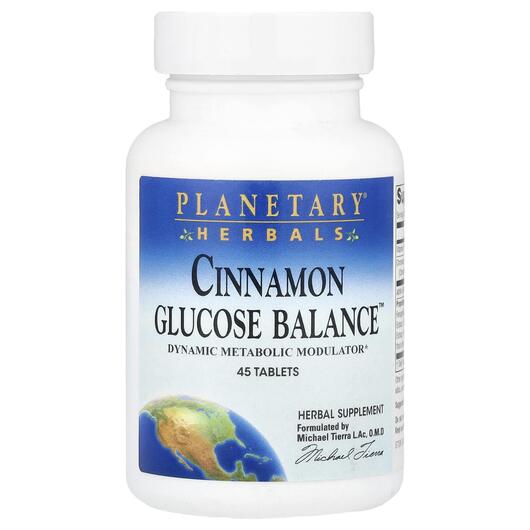 Основне фото товара Cinnamon Glucose Balance, Екстракт кориці, 45 таблеток