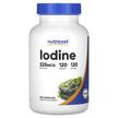 Nutricost, Iodine 325 mcg, Йод, 120 капсул