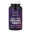Фото товару MRM, Whole Food Organic Fiber, Цукерки з клітковиною, 60 капсул