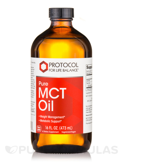Основне фото товара Protocol for Life Balance, Pure MCT Oil, MCT Олія, 473 мл