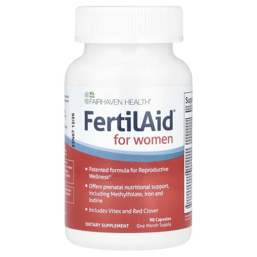 Основне фото товара FertilAid for Women, Підтримка Лібідо, 90 капсул