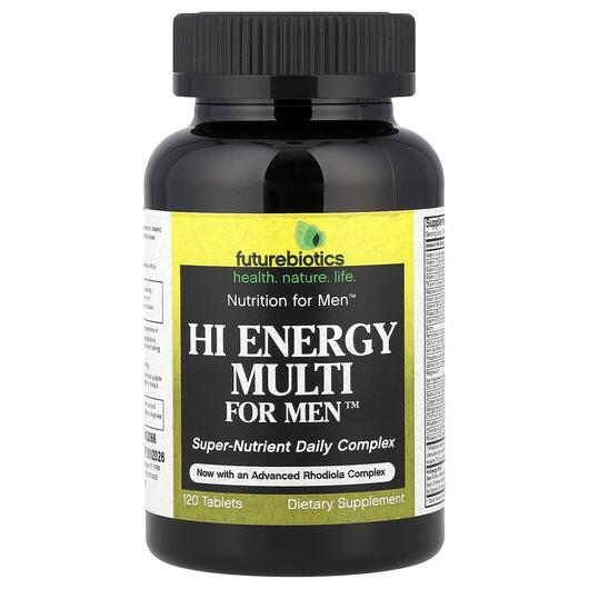 Основне фото товара Hi Energy Multi For Men, Мультивітаміни для чоловіків, 120 таблет