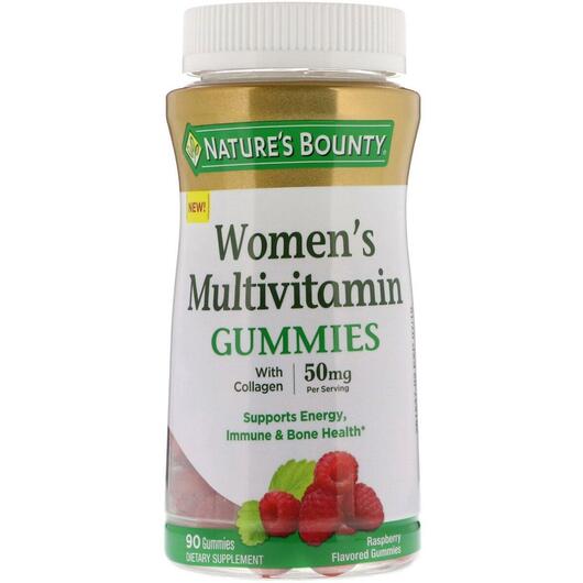 Основне фото товара Women's Multivitamin Gummies, Вітаміни для жінок Малина 50 м
