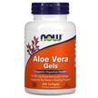NOW, Aloe Vera Gels, Алое вера, 250 капсул