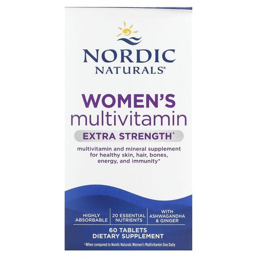 Основне фото товара Women's Multivitamin Extra Strength, Вітамін E Токофероли, 6