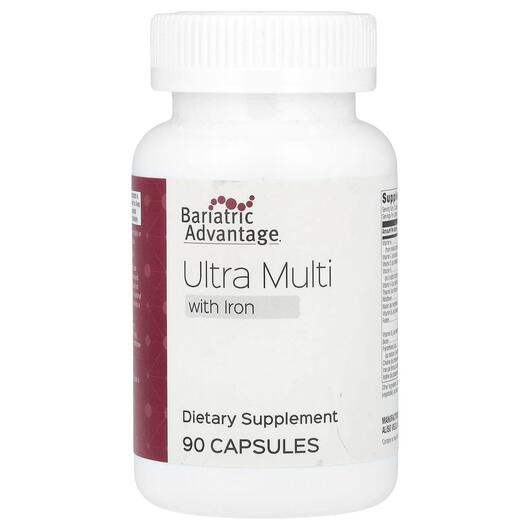 Основне фото товара Ultra Multi with Iron, Мультивітаміни, 90 капсул