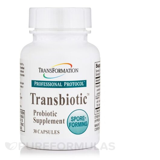 Основне фото товара Professional Protocol Transbiotic, Пробіотики, 30 капсул