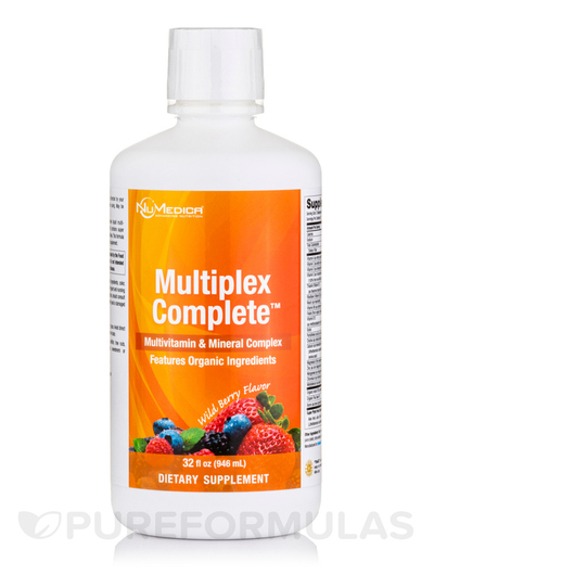 Основне фото товара Multiplex Complete Wild Berry Flavor, Мультивітаміни, 946 мл