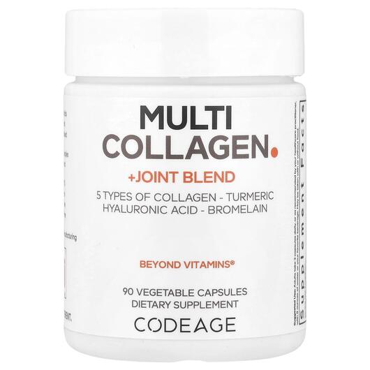 Основне фото товара Hydrolyzed Multi Collagen Protein + Joint Blend, Колаген, 90 капс