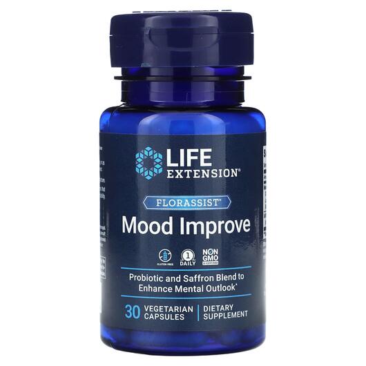 Основне фото товара Florassist Mood Improve, Підтримка настрою, 30 капсул