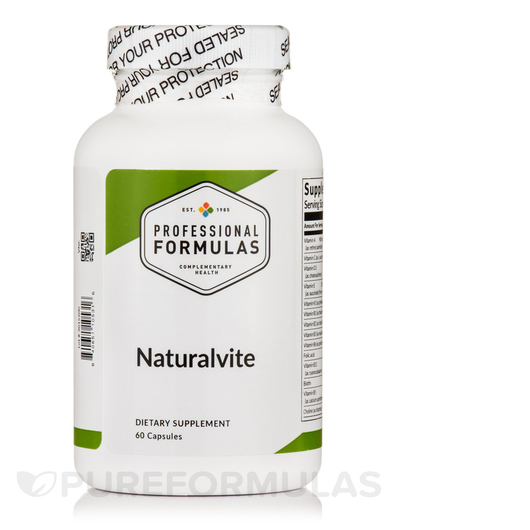 Основне фото товара Professional Formulas, Naturalvite, Мультивітаміни, 60 капсул