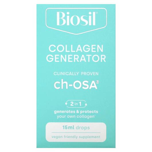 Основне фото товара BioSil, ch-OSA Collagen Generator, Генератор колагену, 15 мл