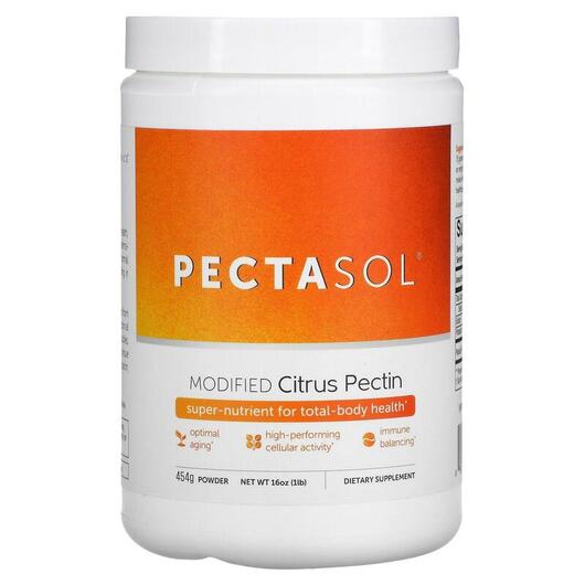 Основне фото товара Econugenics, PectaSol Modified Citrus Pectin, Пектасол, 454 г