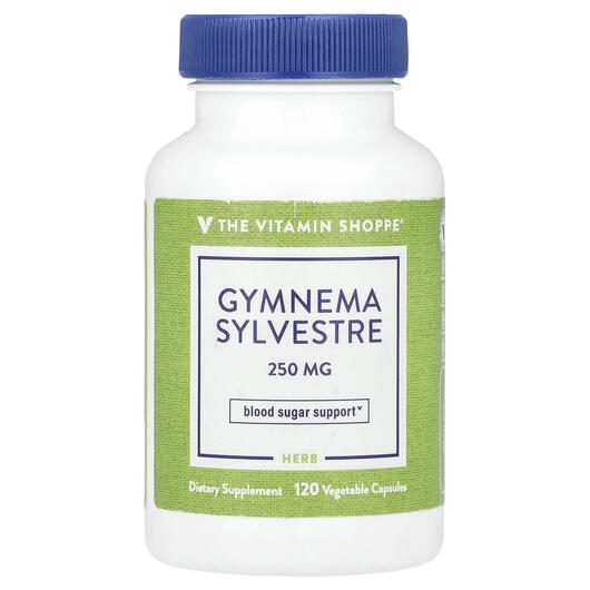 Основне фото товара Gymnema Slyvestre 250 mg, Джимнема Сильвестра, 120 капсул