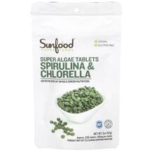 Суперфуд Spirulina & Chlorella Super Algae Tablets