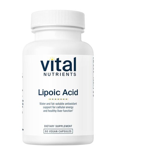 Основне фото товара Vital Nutrients, Lipoic Acid 300 mg, Альфа-ліпоєва, 60 капсул