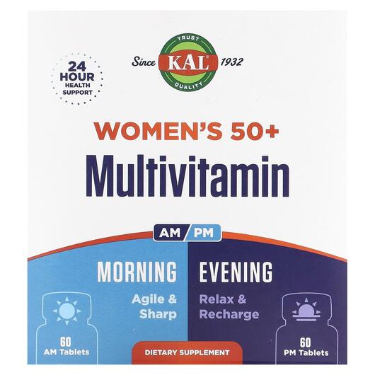 Основное фото товара Women's 50+ Multivitamin, Витамины для женщин 50+, 60 Tablet