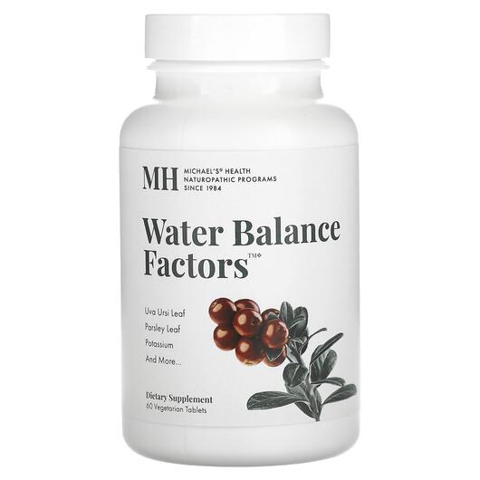Основне фото товара MH, Water Balance Factors, Альфа-ліпоєва, 60 таблеток