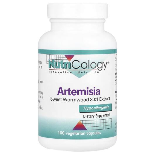 Основне фото товара Nutricology, Artemisia, Артемізія однорічна, 100 капсул