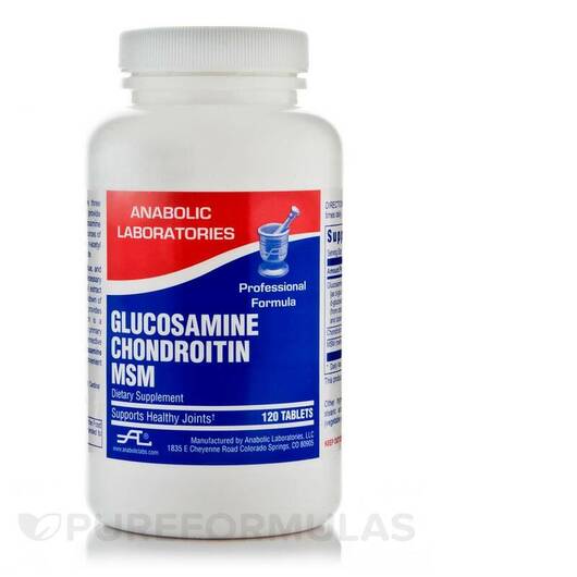 Основне фото товара Glucosamine Chondroitin MSM, Глюкозамін Хондроітин, 120 таблеток