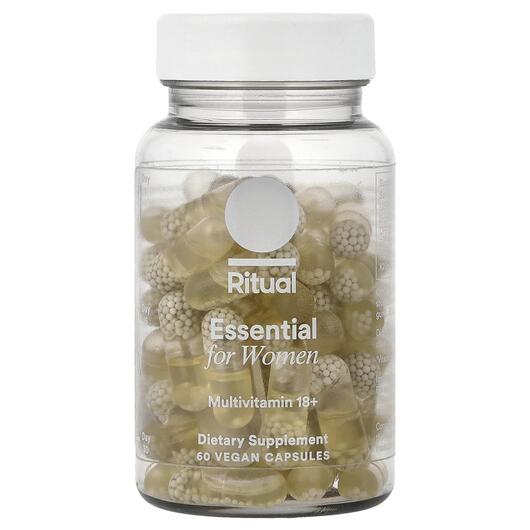 Основне фото товара Essential for Women Multivitamin 18+, Вітаміни для жінок, 60 капс