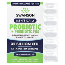 Со Пальметто Men's Daily Probiotic + Prebiotics FOS