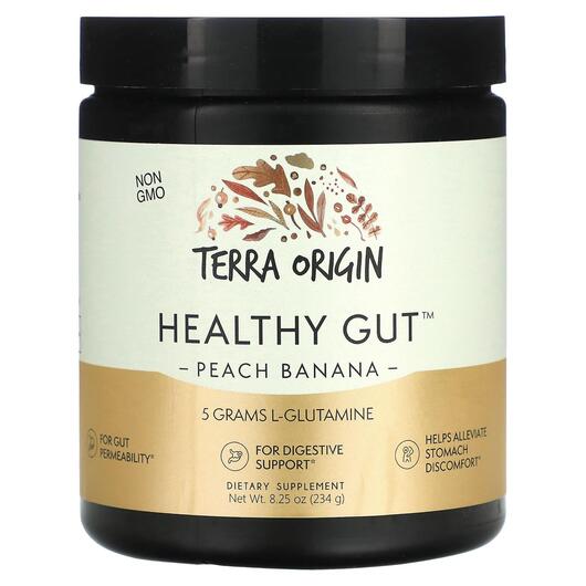 Основне фото товара Healthy Gut Peach Banana, Підтримка кишківника, 234 г