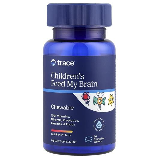 Основне фото товара Children's Feed My Brain Fruit Punch, Підтримка мозку, 60 та