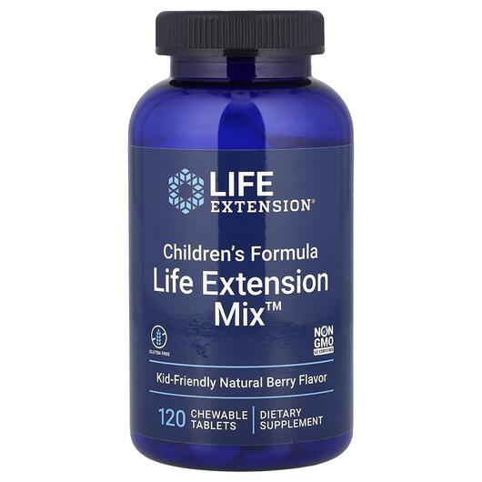 Основне фото товара Children's Formula Life Extension Mix, Вітаміни, 120 таблето
