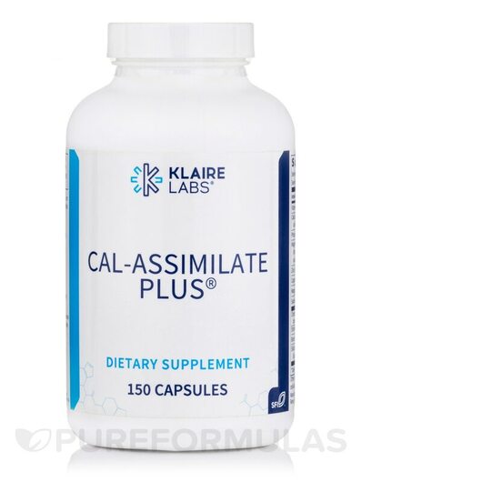 Основне фото товара Klaire Labs, Cal-Assimilate Plus, Кальцій, 150 капсул