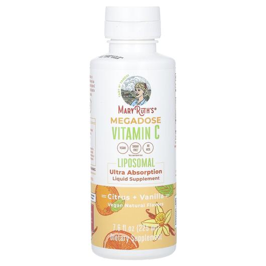 Основне фото товара Megadose Vitamin C Liposomal Citrus, Вітамін C Ліпосомальний, 225
