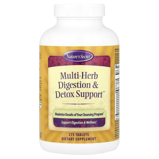 Основне фото товара Multi-Herb Digestion & Detox Support, Детокс та очищення, 275