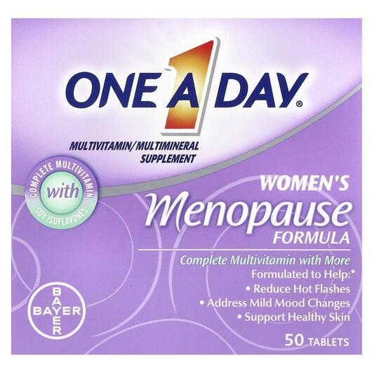 Основне фото товара Women's Menopause Formula, Вітаміни для жінок, 50 таблеток