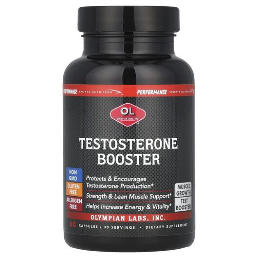 Основне фото товара Testosterone Booster, Бустер Тестостерону, 60 капсул